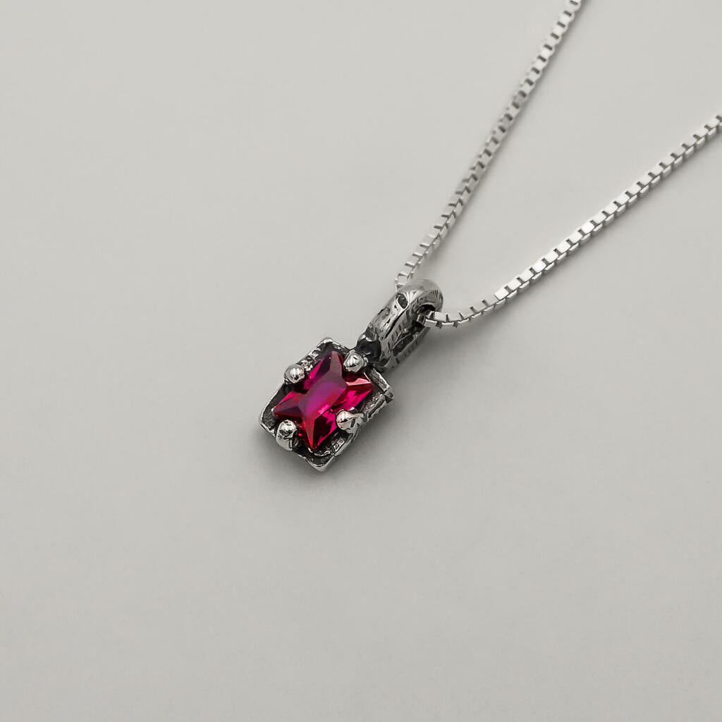 Pingente Relic Rubi - Prata 925