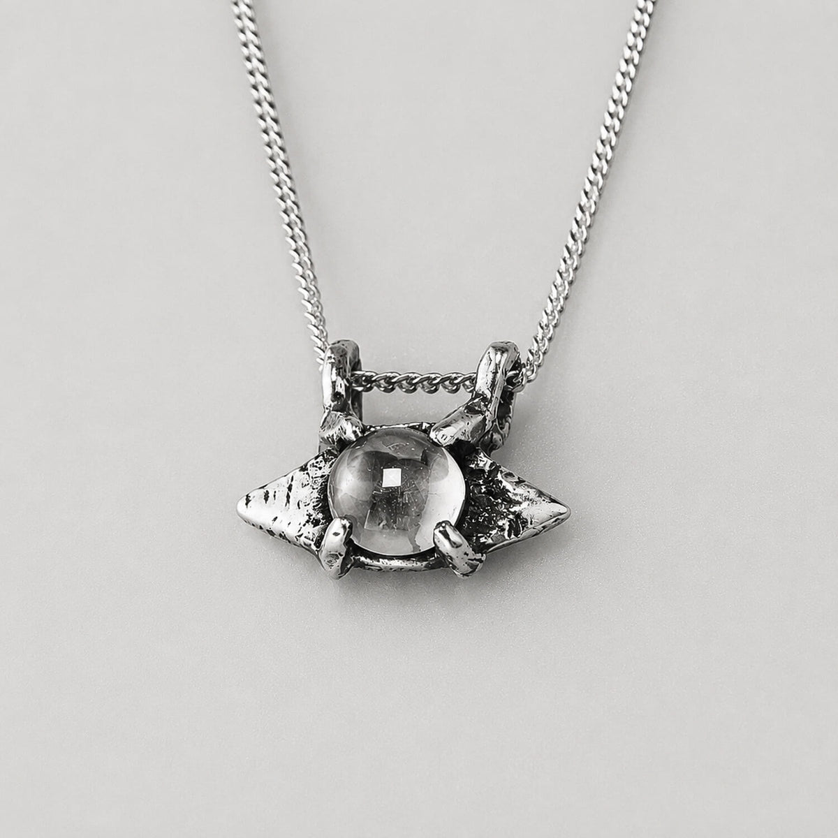 Pingente Visão Zircônia - Prata 925