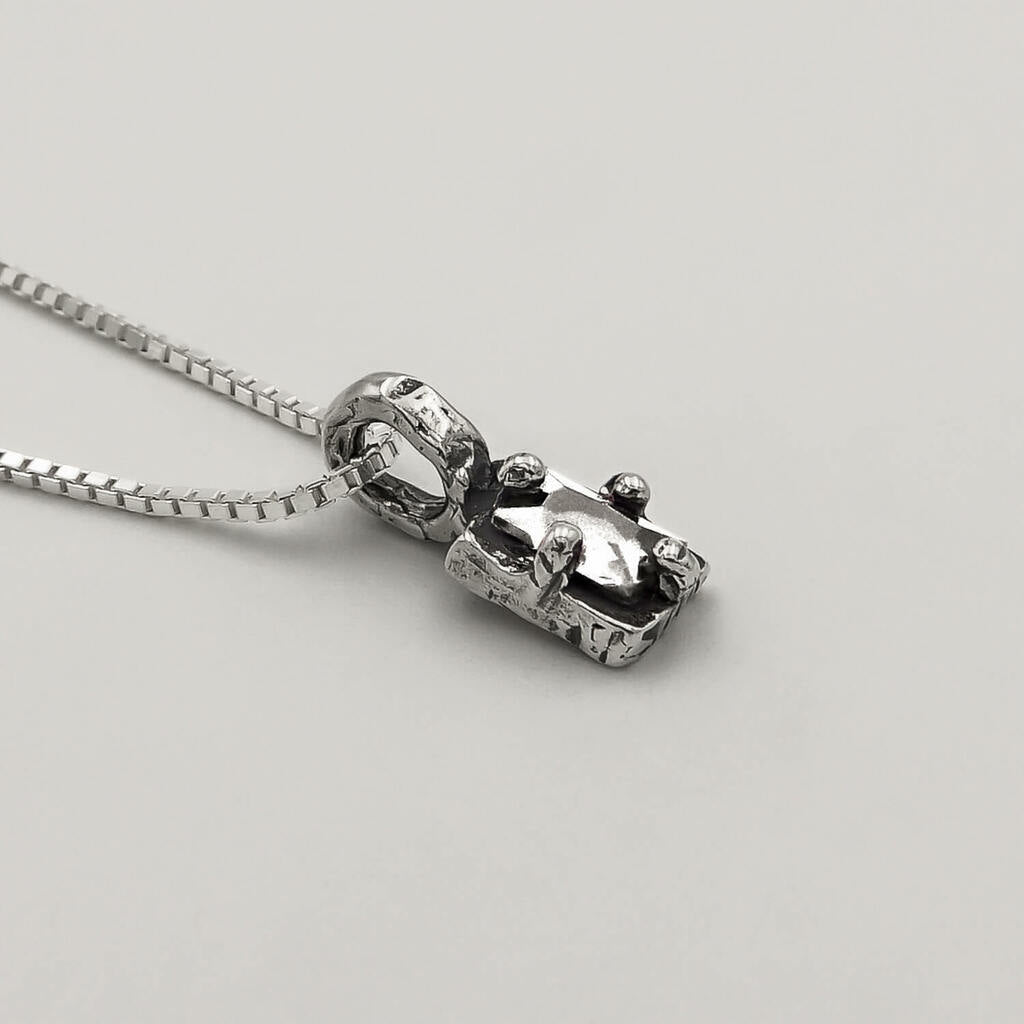 Pingente Relic Zircônia - Prata 925