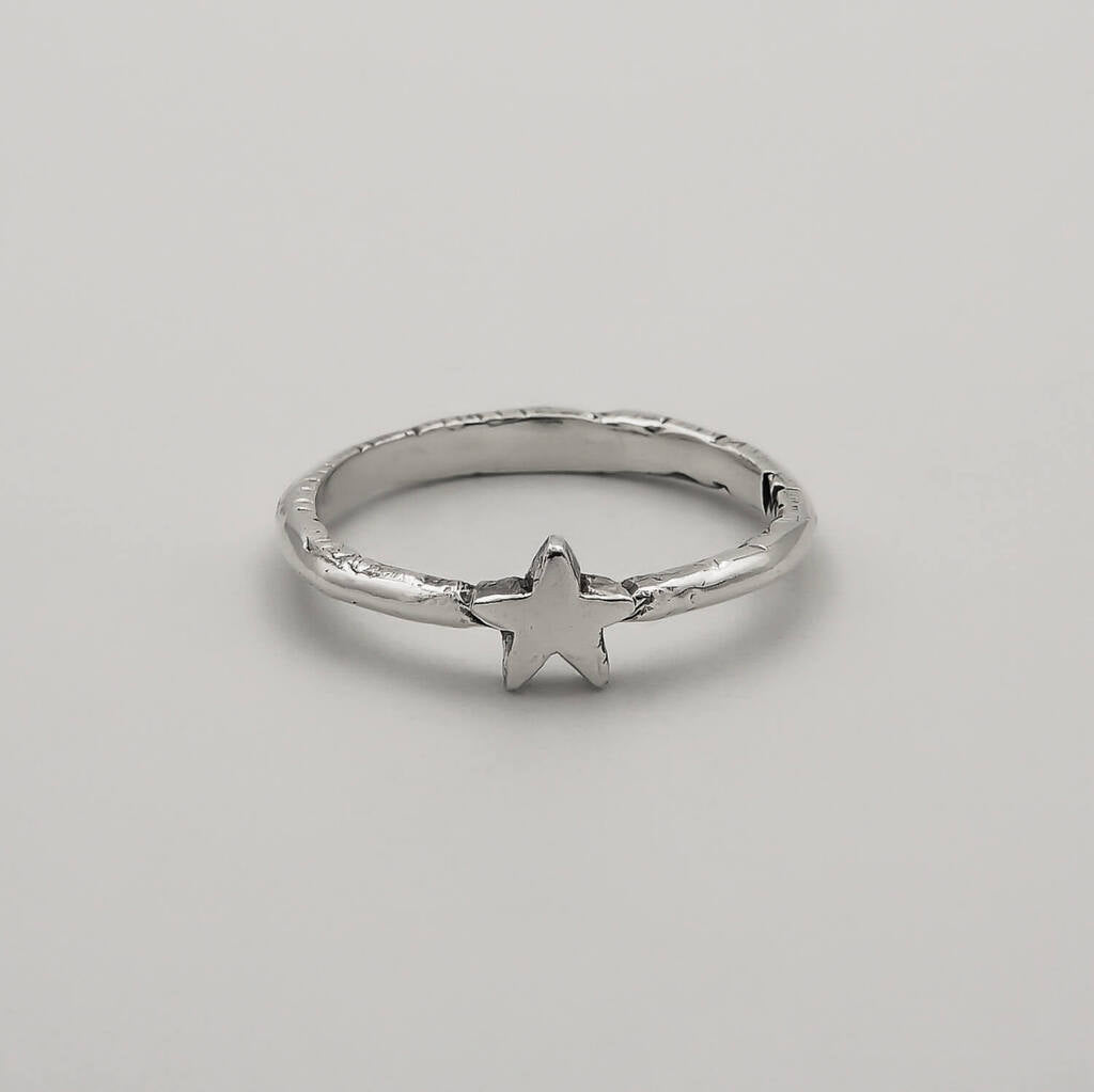 Par Alianças Estrela - Prata 925
