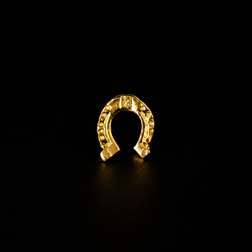 Broche Ferradura - Banho Ouro