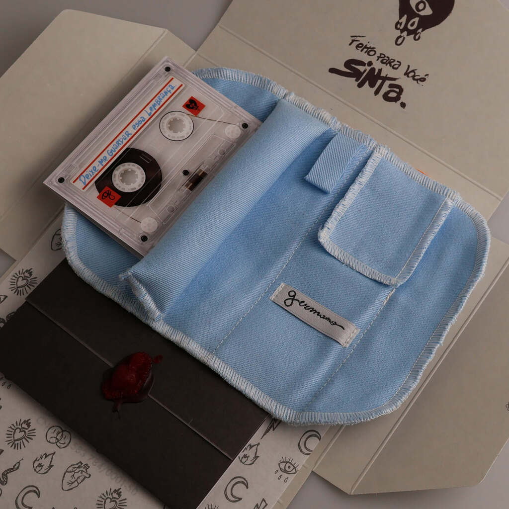 Estojo Porta-Joias Montauk - Azul + Encarte Especial (Edição Limitada)