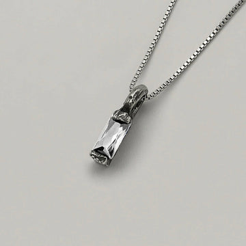 Pingente Crescer Zircônia - Prata 925