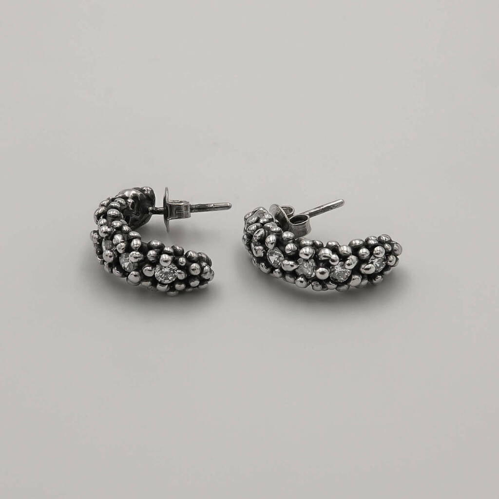Mix Anel e Brinco Ilumina Zircônia - Prata 925