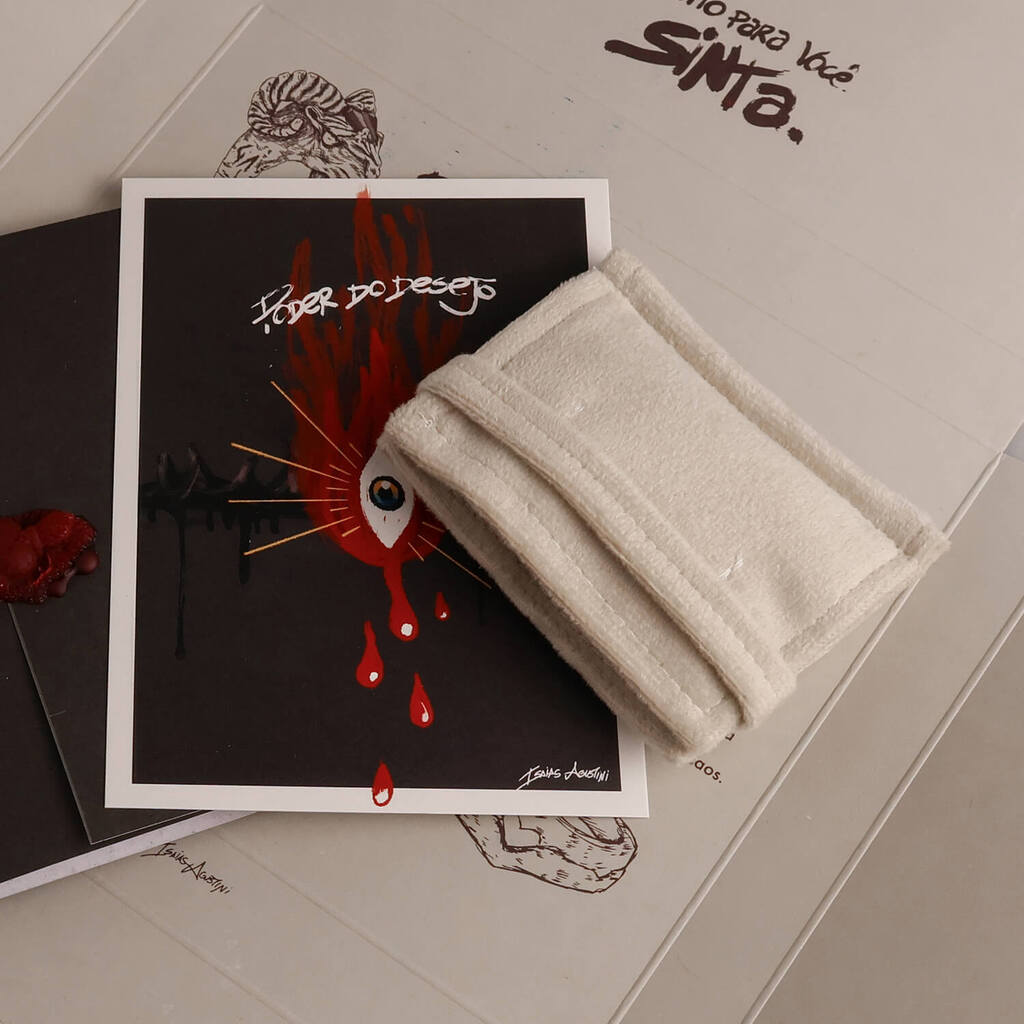 Estojo Especial para Alianças Off-White