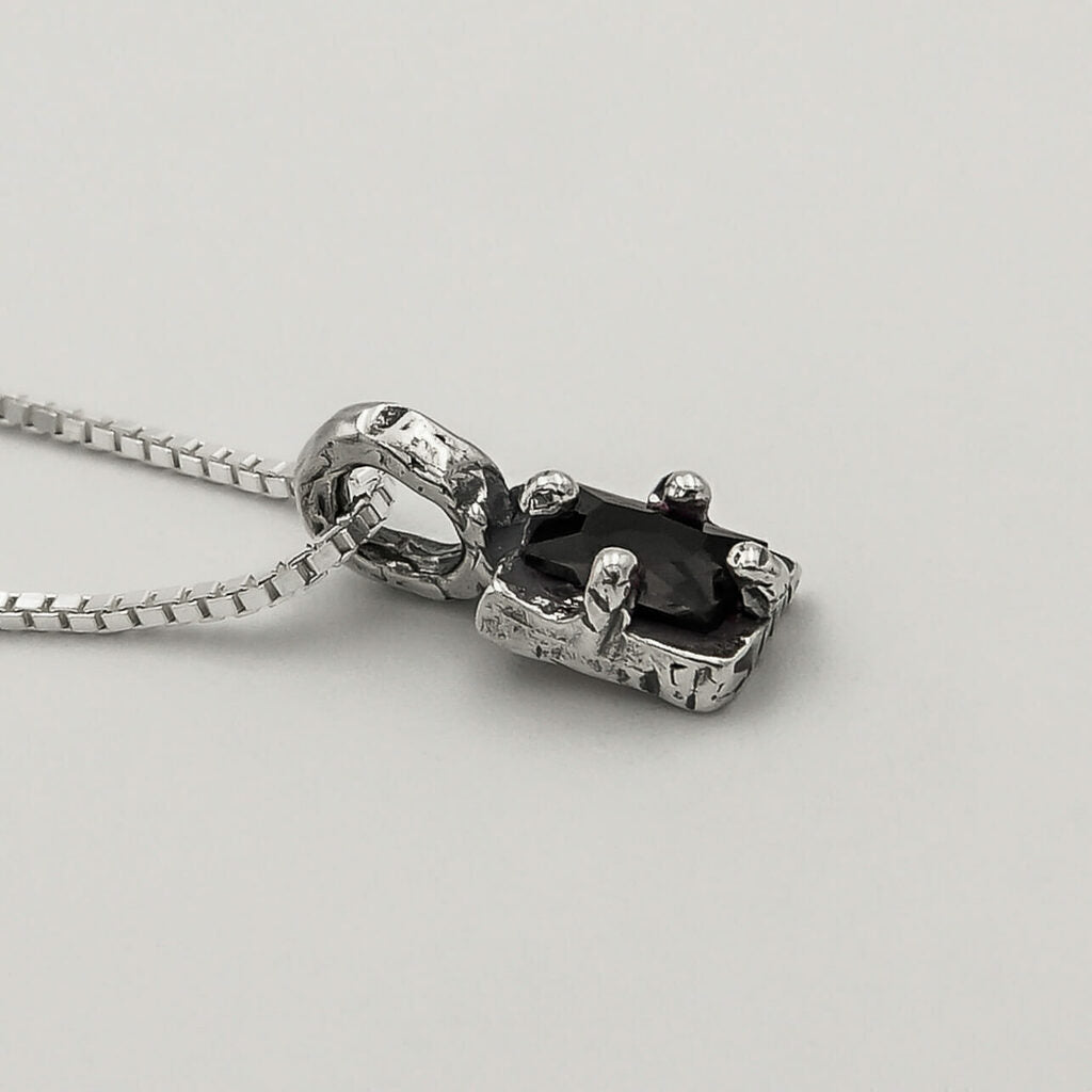 Pingente Relic Ônix - Prata 925