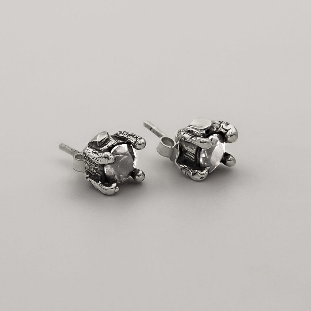 Brinco Afeto Zircônia - Prata 925