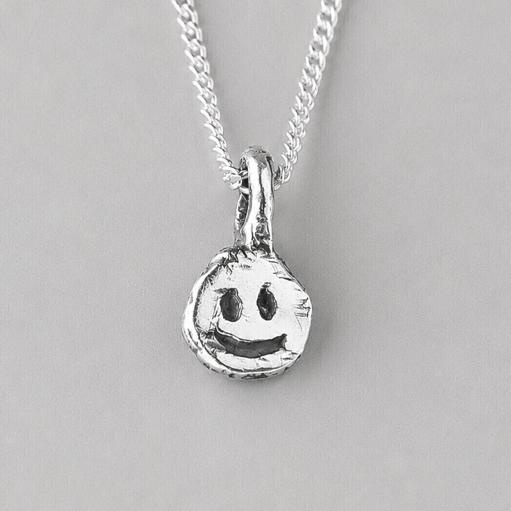 Pingente Smiley - Prata 925