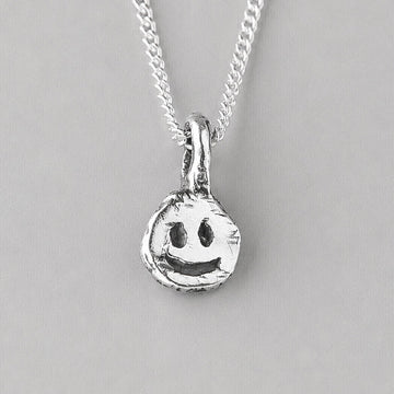Pingente Smiley - Prata 925